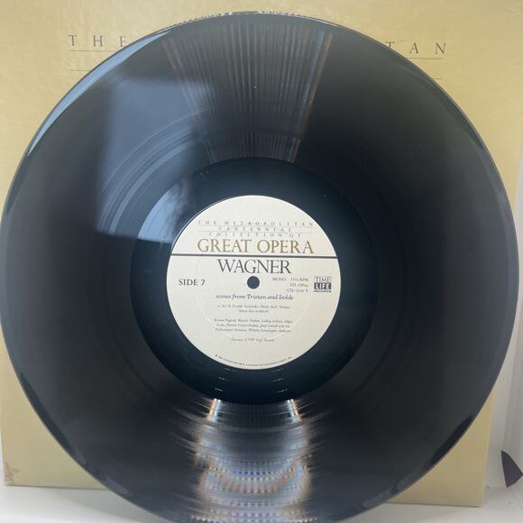 The Metropolitan Collection of Great Opera WAGNER 4 LP + Booklet EX / NM!!! WOW! - Picture 9 of 16
